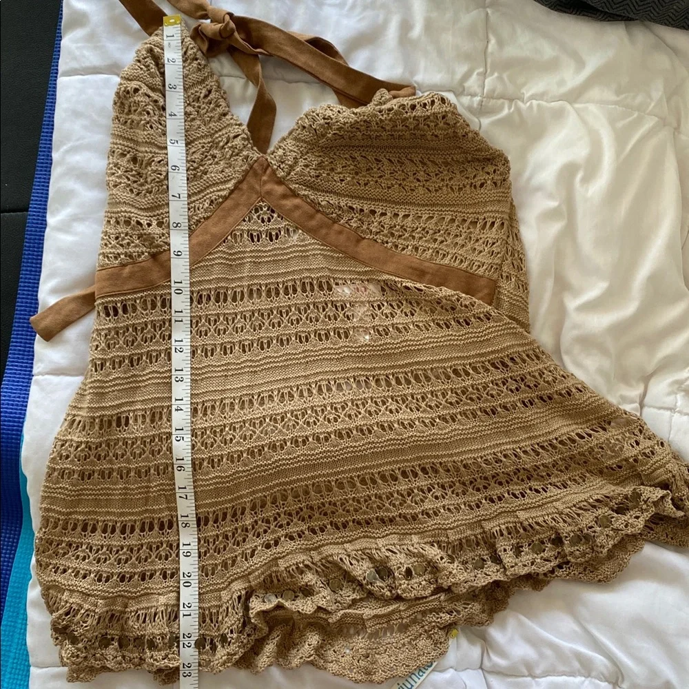 JLo halter top, 100% cotton EUC Size XL - Picture 7 of 7